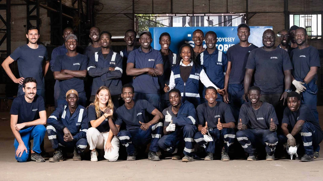 Plastic Odyssey Factories Senegal Team