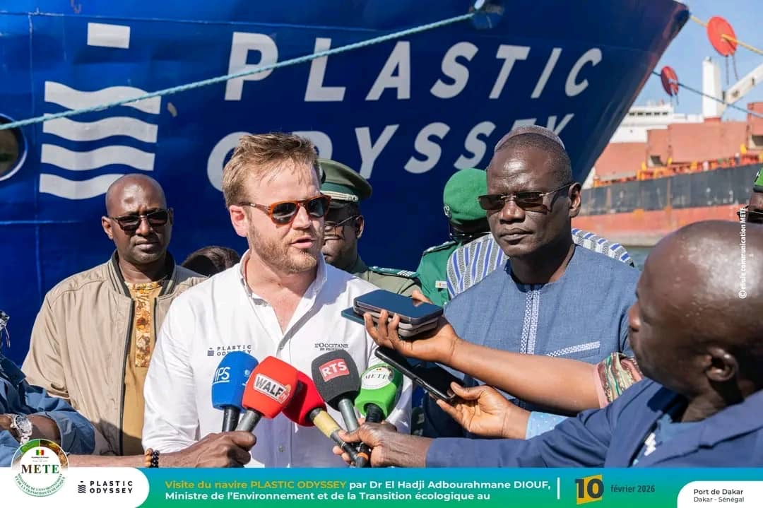 Interview Benoit Blancher et Ministre de l'environnement sénégalais