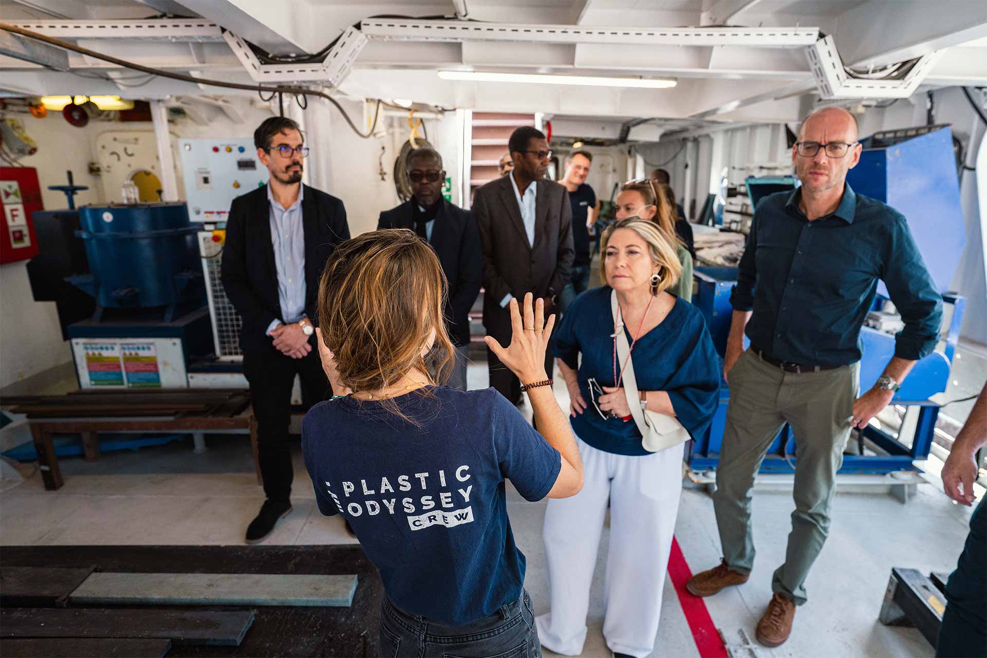 Visite de l'ambassadrice de France au Sénégal