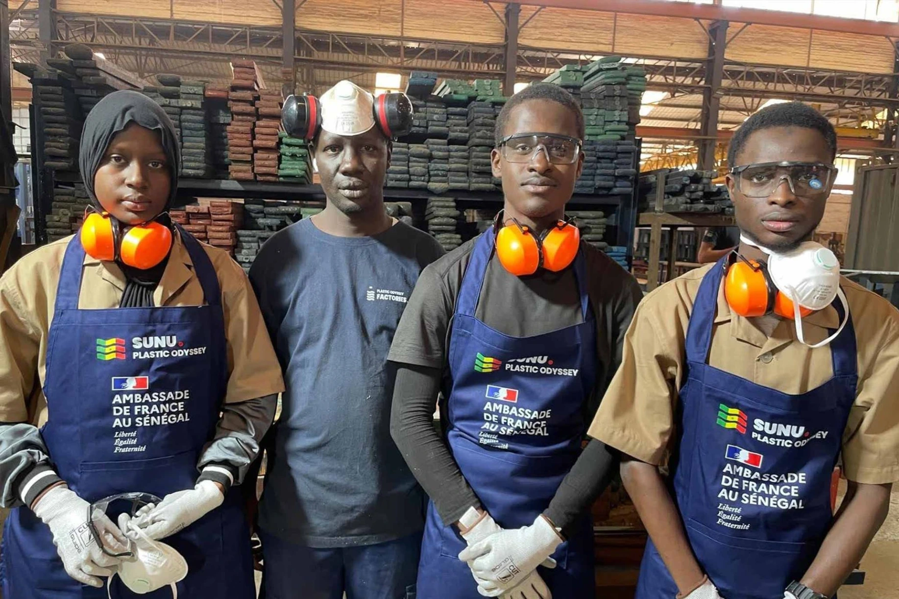 formation recyclage plastique senegal